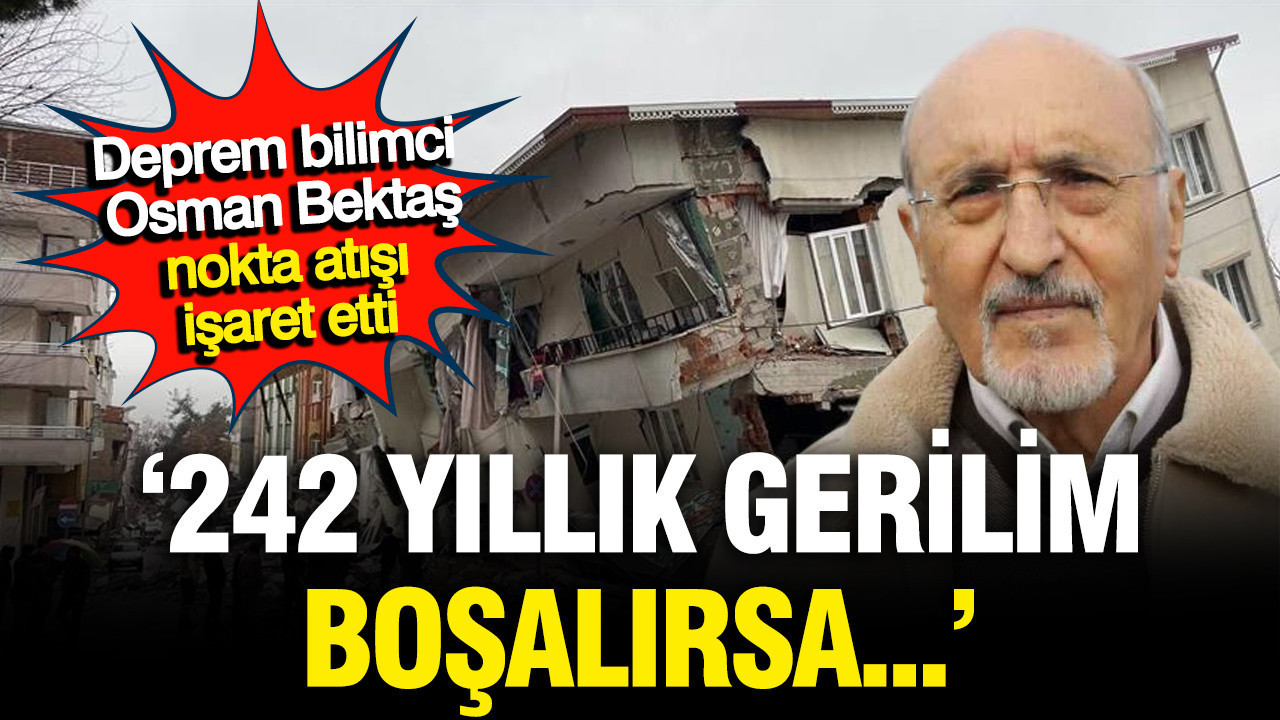 Prof. Dr. Osman Bektaş’tan Deprem Uyarısı: Yedisu’daki Sarsıntı ve 242 Yıllık Gerilim